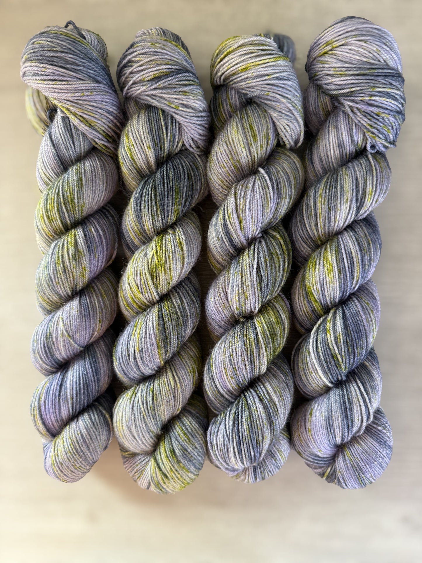 Cold As A Witch’s Kiss Artisan Dyed Merino Wool Yarn