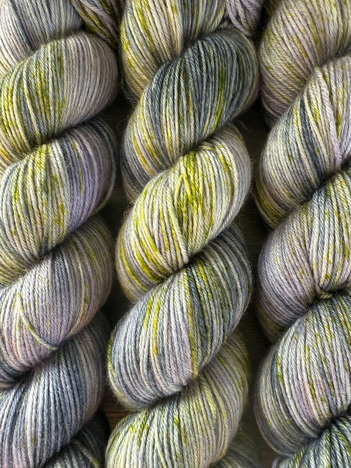 Cold As A Witch’s Kiss Artisan Dyed Merino Wool Yarn