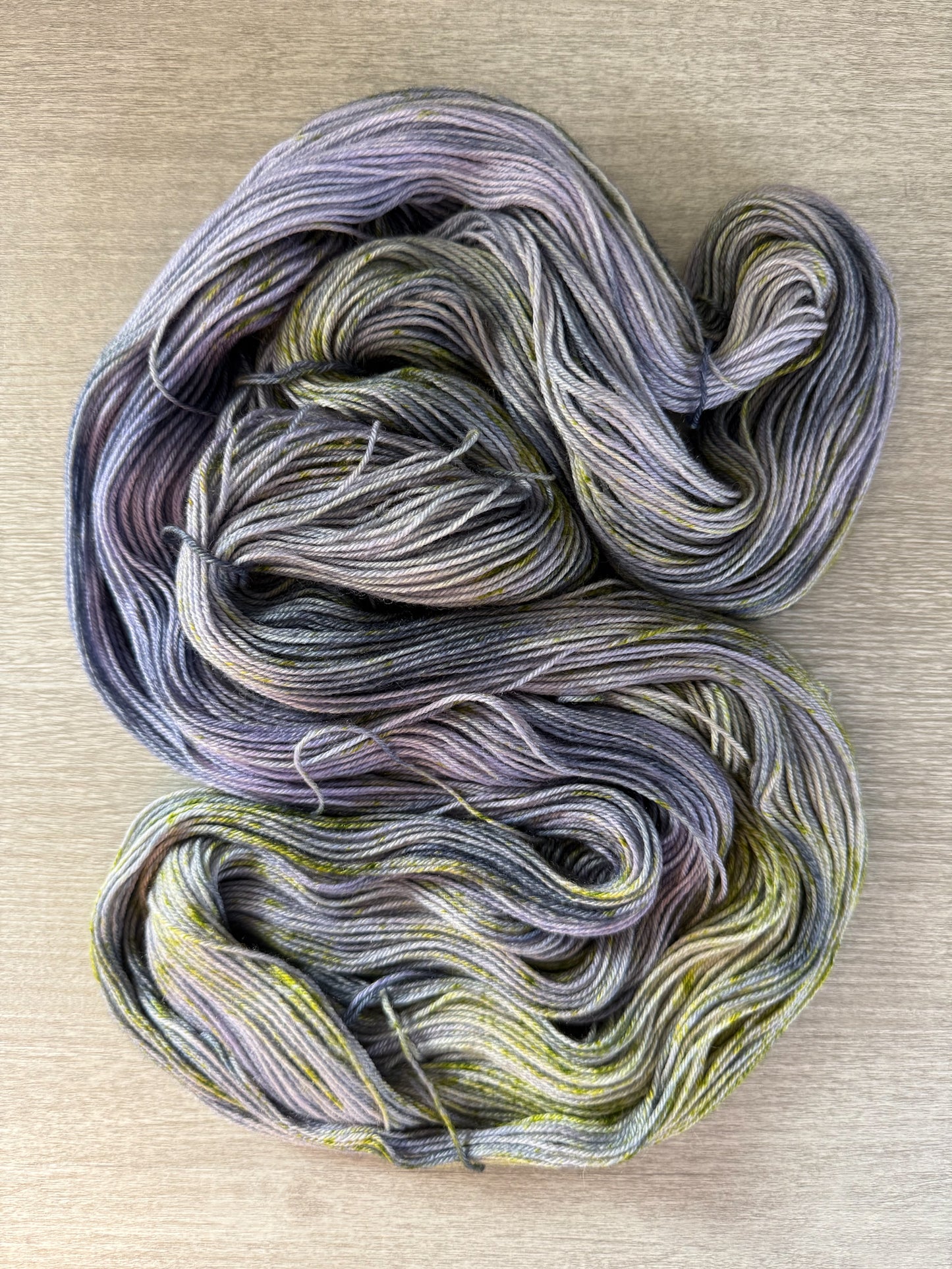 Cold As A Witch’s Kiss Artisan Dyed Merino Wool Yarn
