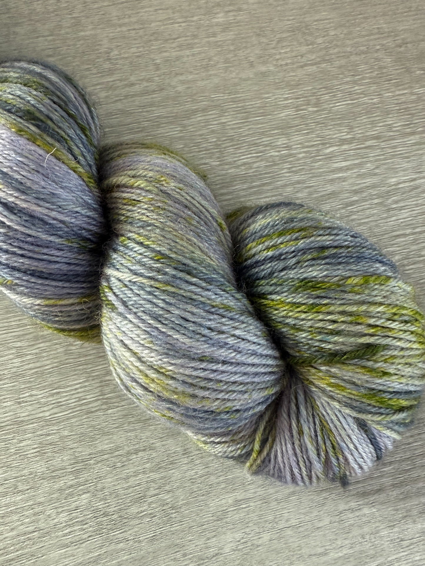 Cold As A Witch’s Kiss Artisan Dyed Merino Wool Yarn