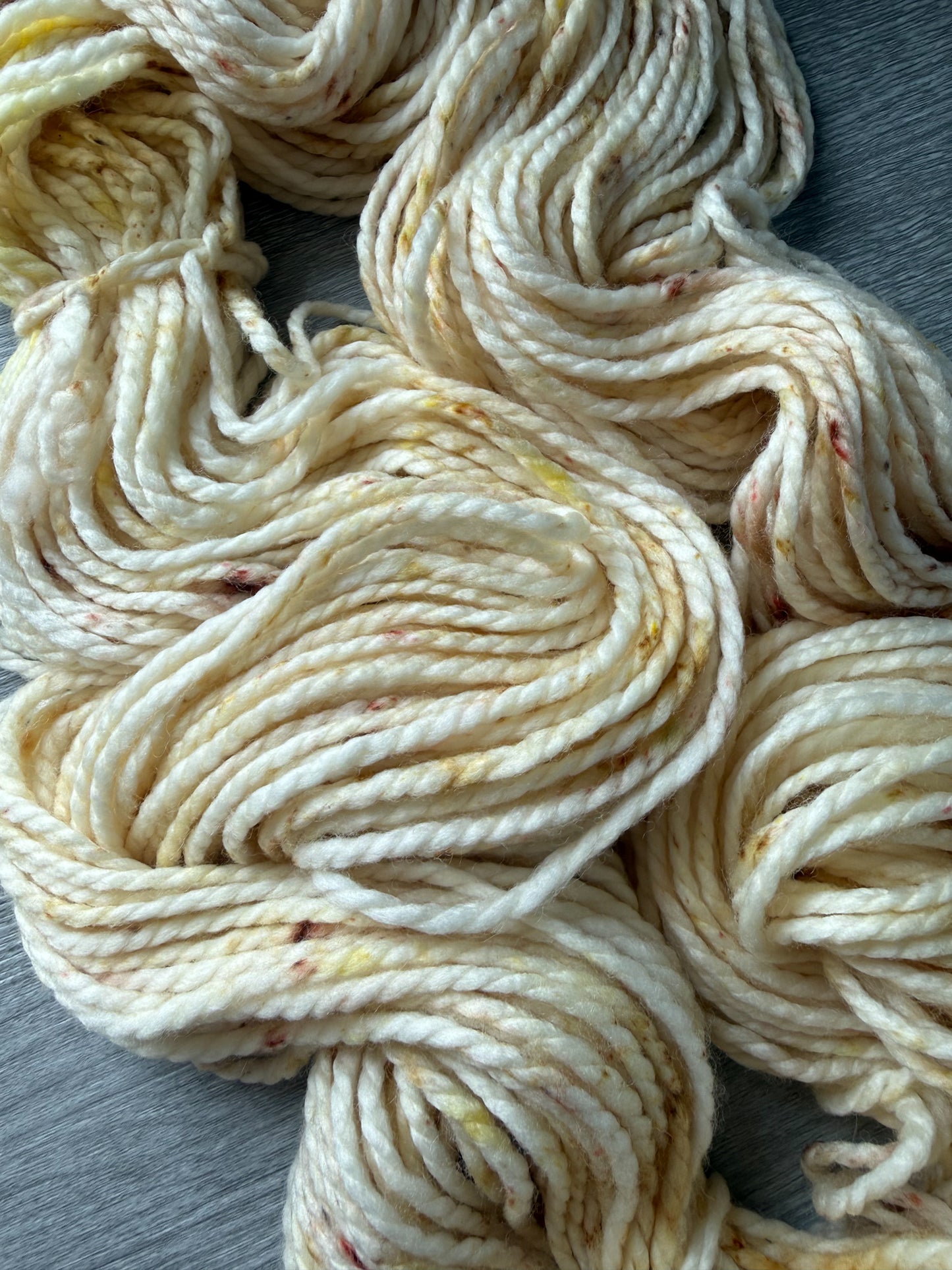 Maple Walnut Artisan Hand Dyed Bulky Chunky Merino Wool Yarn