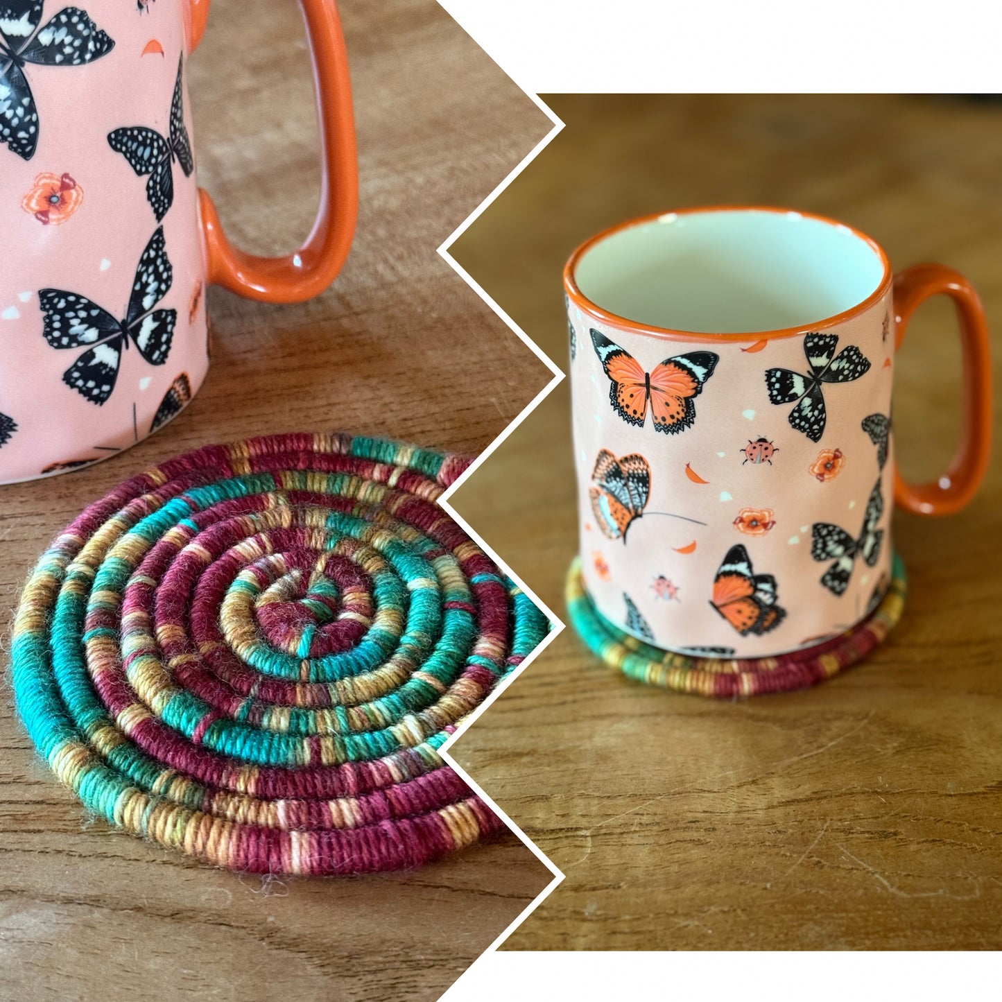 Moroccan Tile Artisan Hand Dyed Merino Wool Yarn