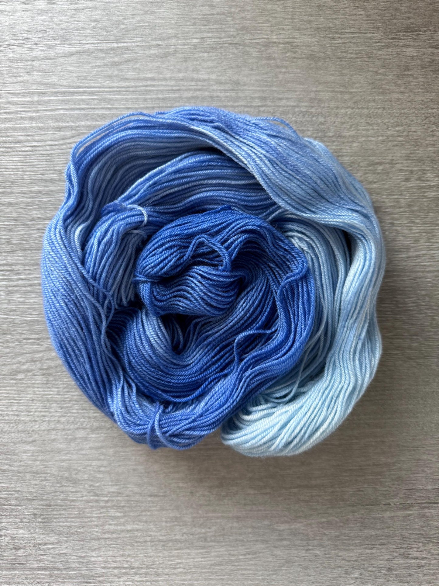 Once In A Blue Moon Wisteria Artisan Ombre Hand Dyed Yarn