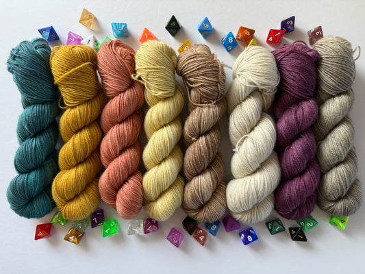 YOLO Shawl “Earthy” Pallet Yarn and PDF Pattern Kit