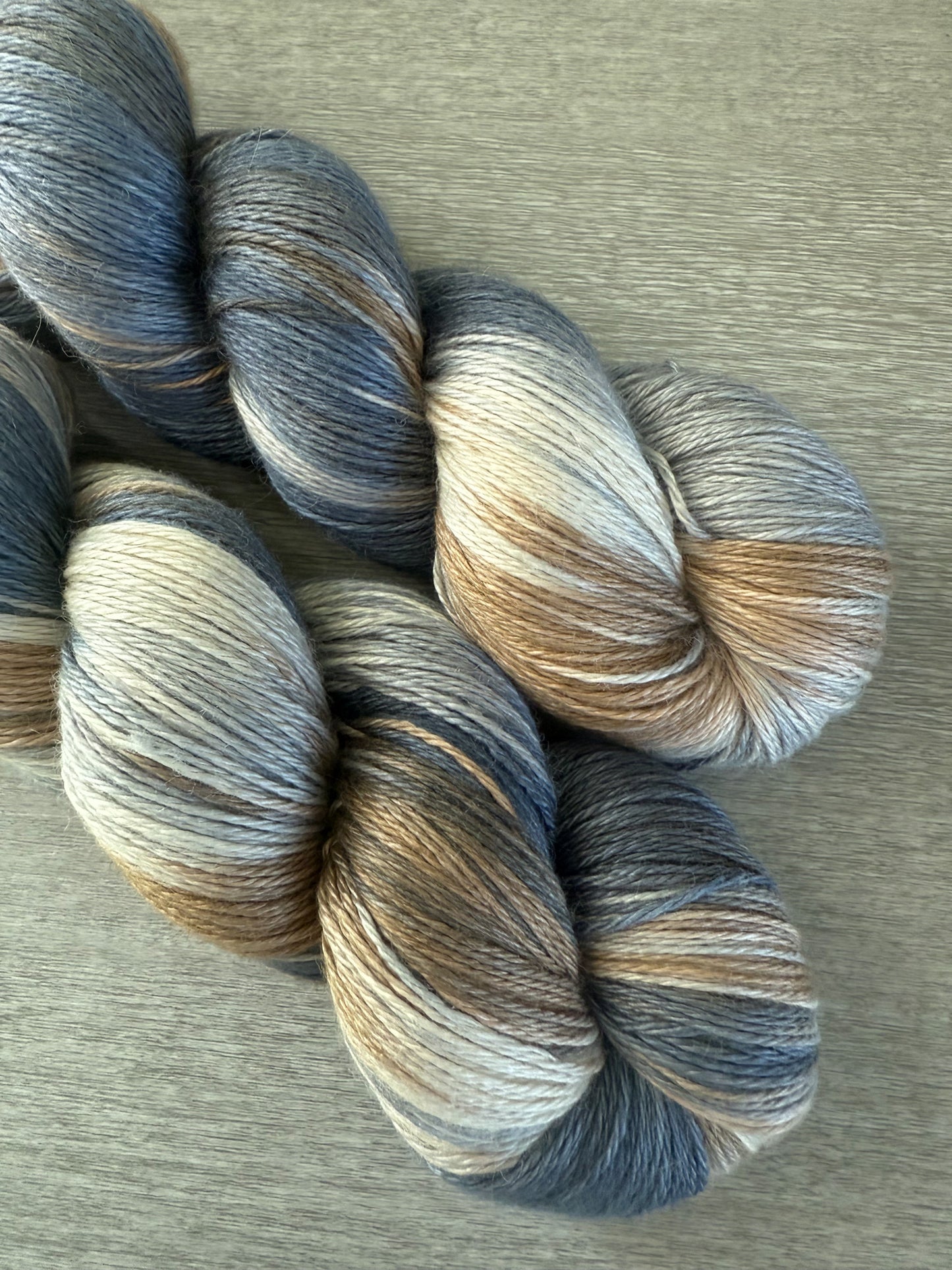 Amadora Artisan Hand Dyed SW Yak and Silk Light Fingering