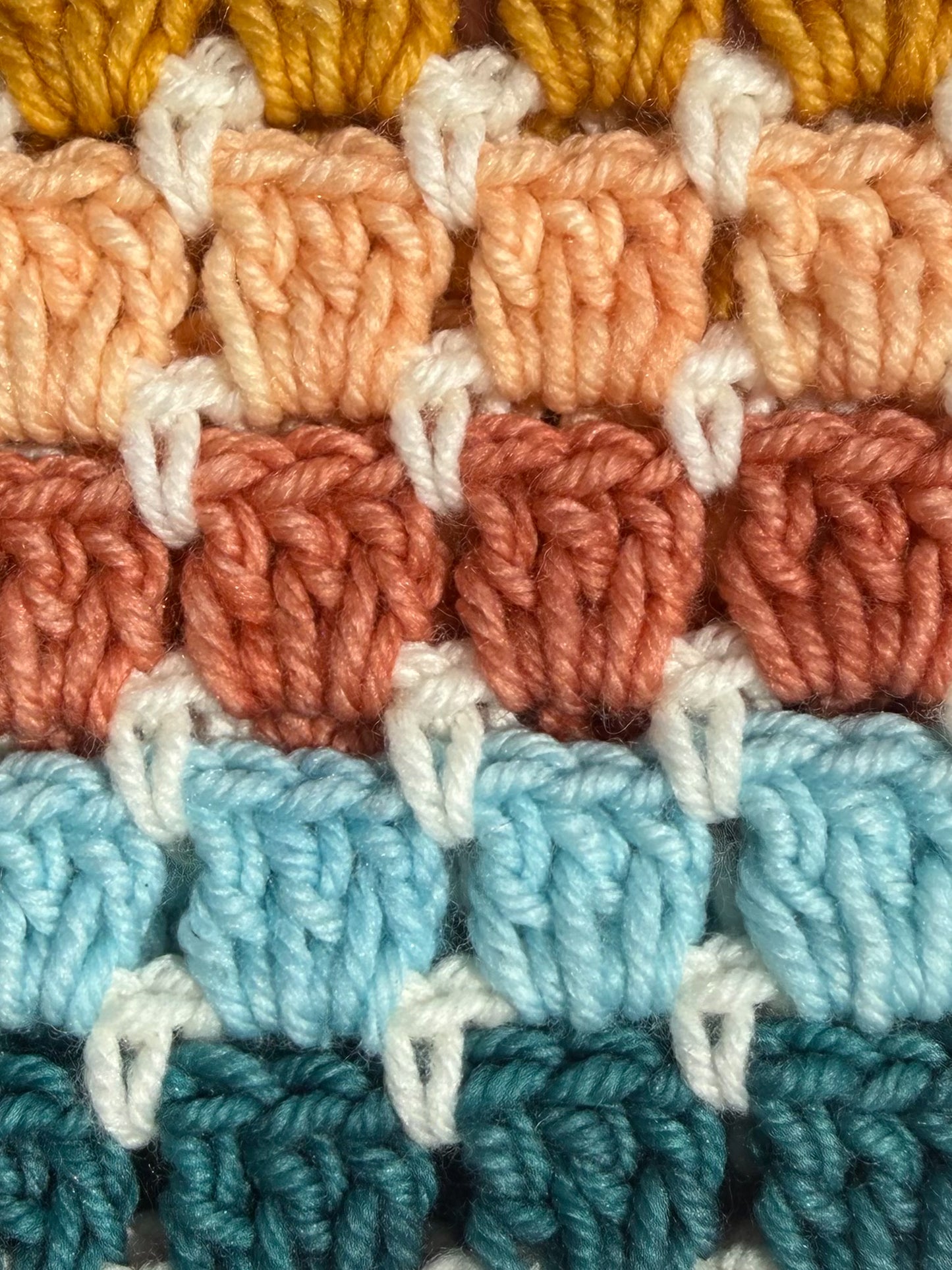 BoHo Block Stitch Crochet Cowl Yarn and Pattern Kit