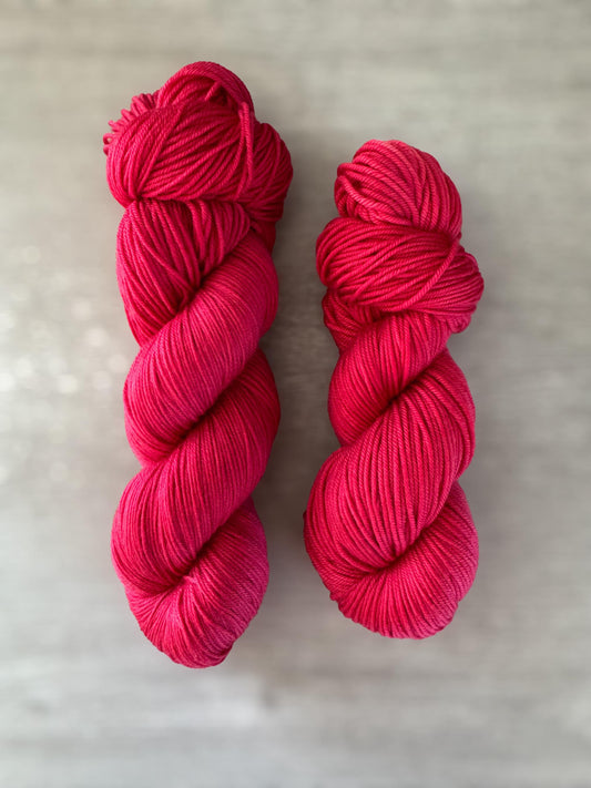 Cherries Jubilee Artisan Hand Dyed Merino Wool Yarn