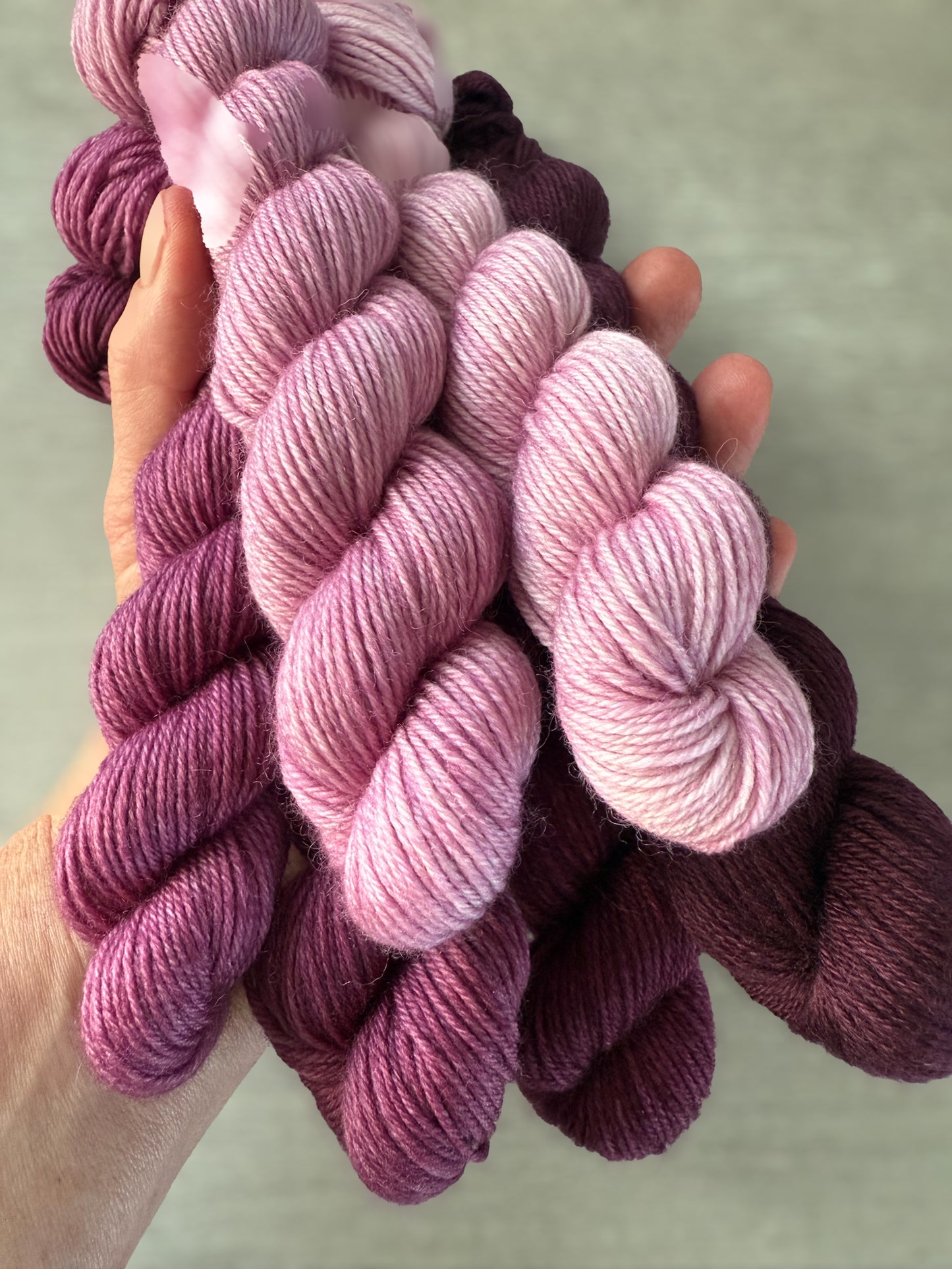 Cheshire Cat Hand Dyed Mini Heap Fade Set