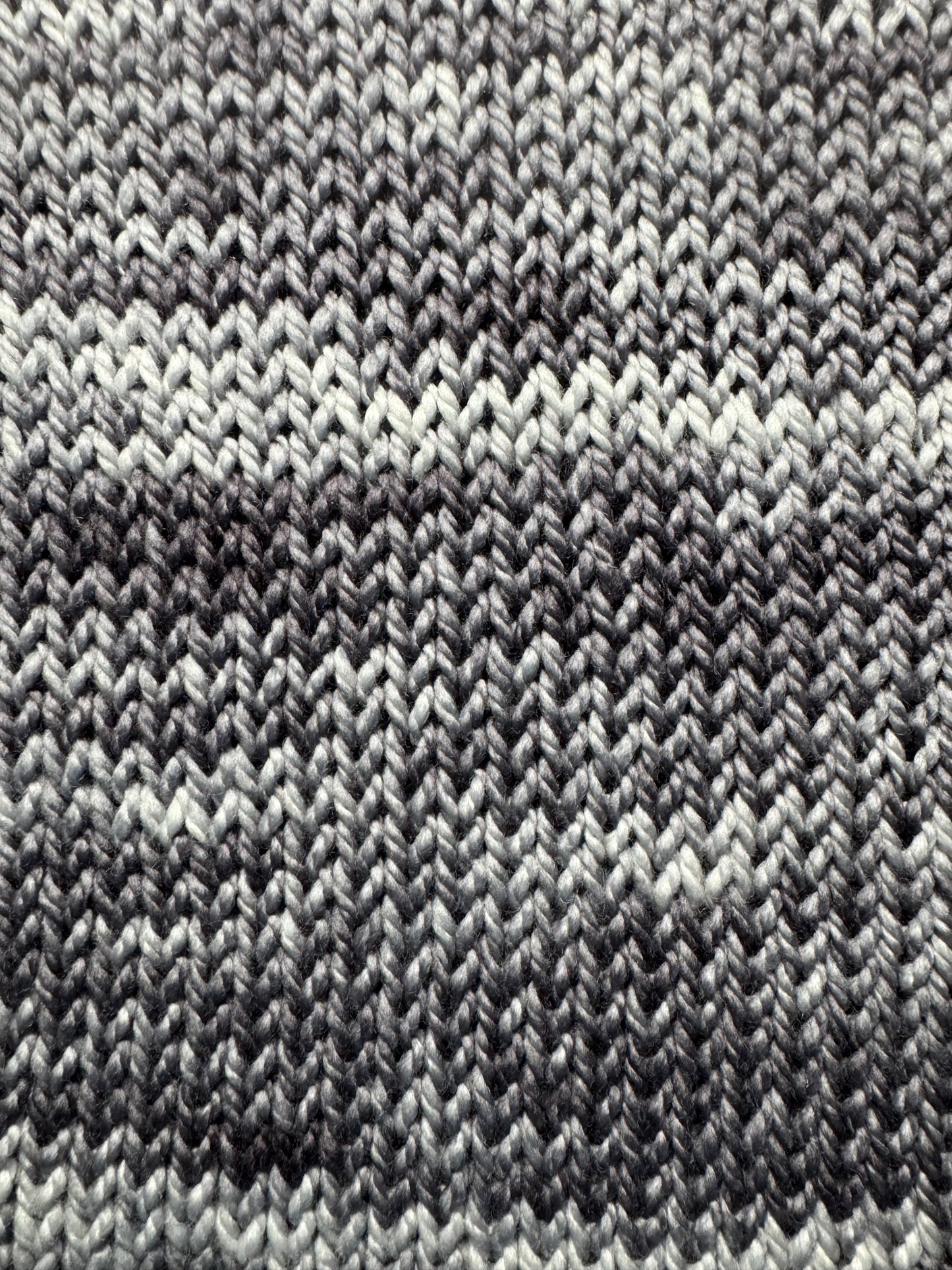 Chinchilla Gray Artisan Hand Dyed Merino Wool Yarn