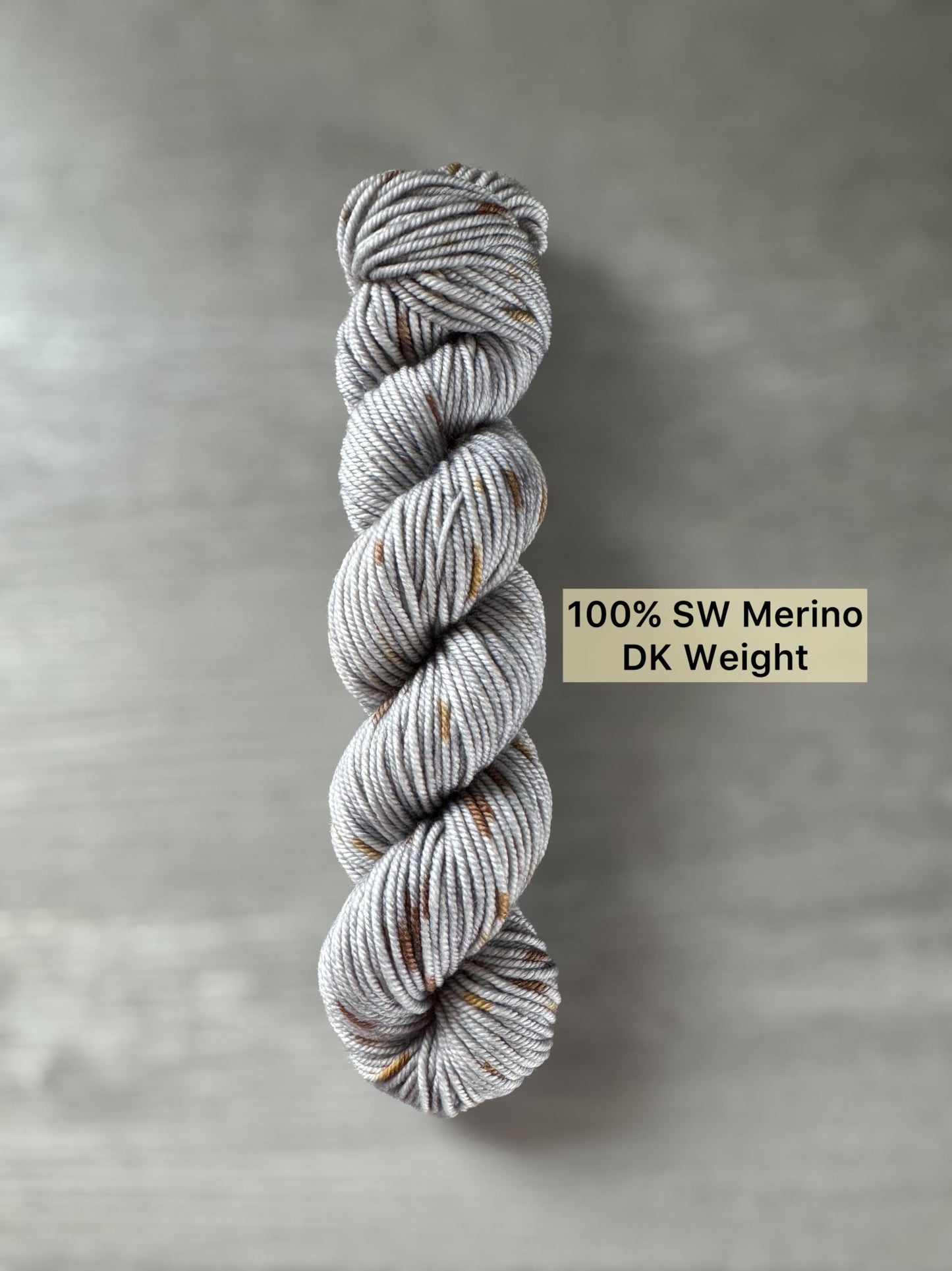 Tweed Style Artisan Dyed Merino Wool Yarn