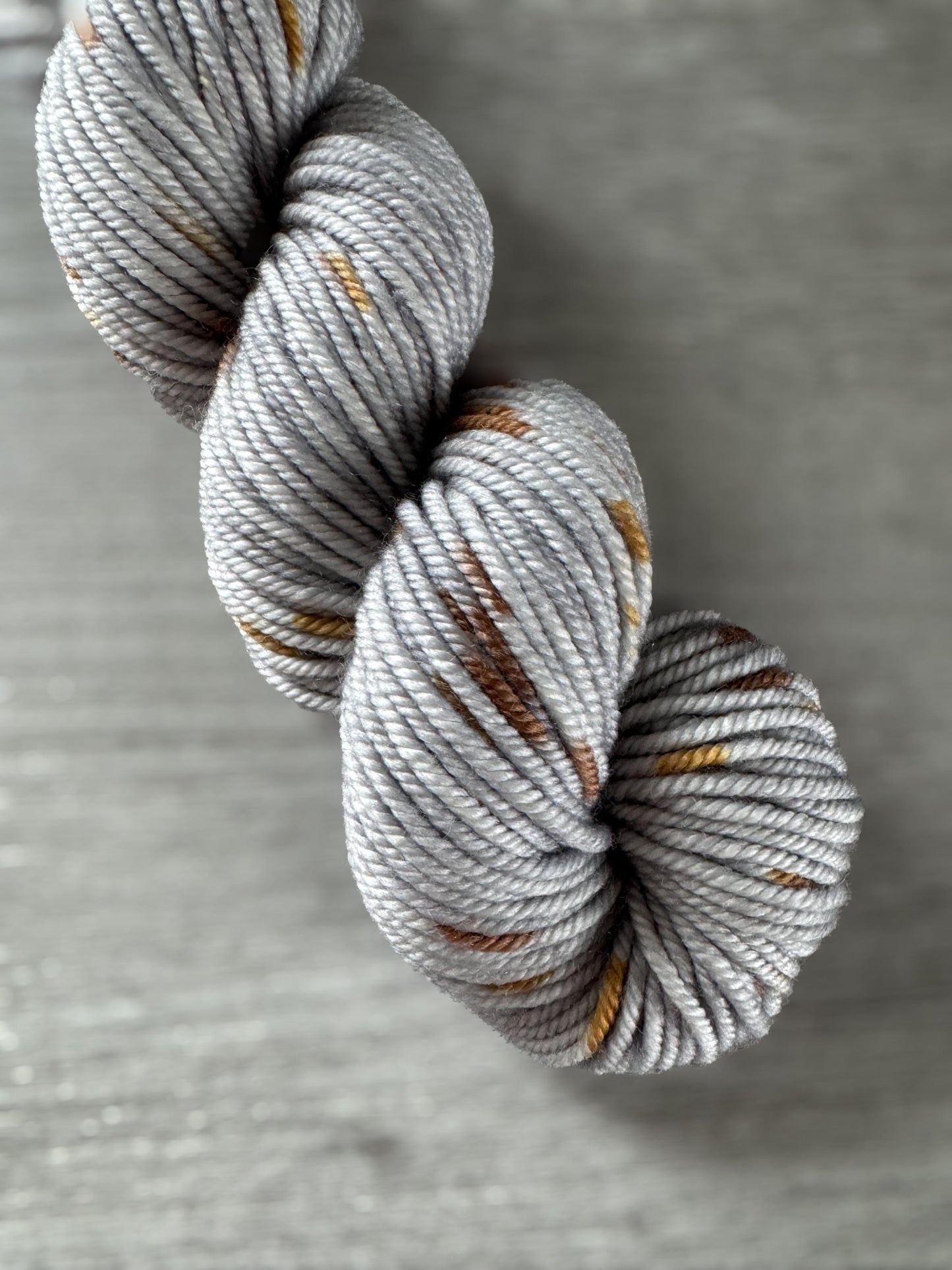 Tweed Style Artisan Dyed Merino Wool Yarn