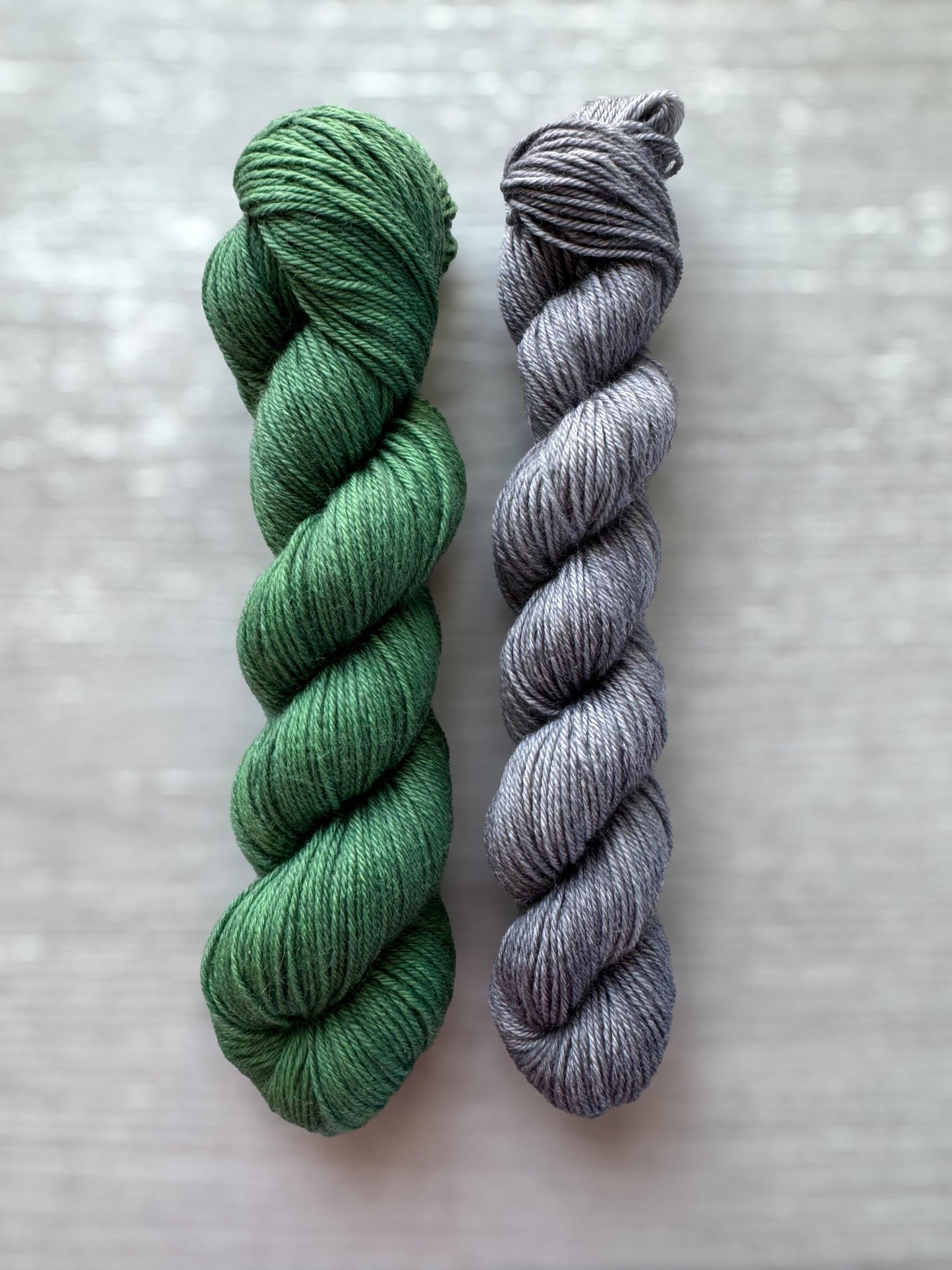 Slytherin House Hand Dyed Mini Skein Harry Potter Inspired Yarn