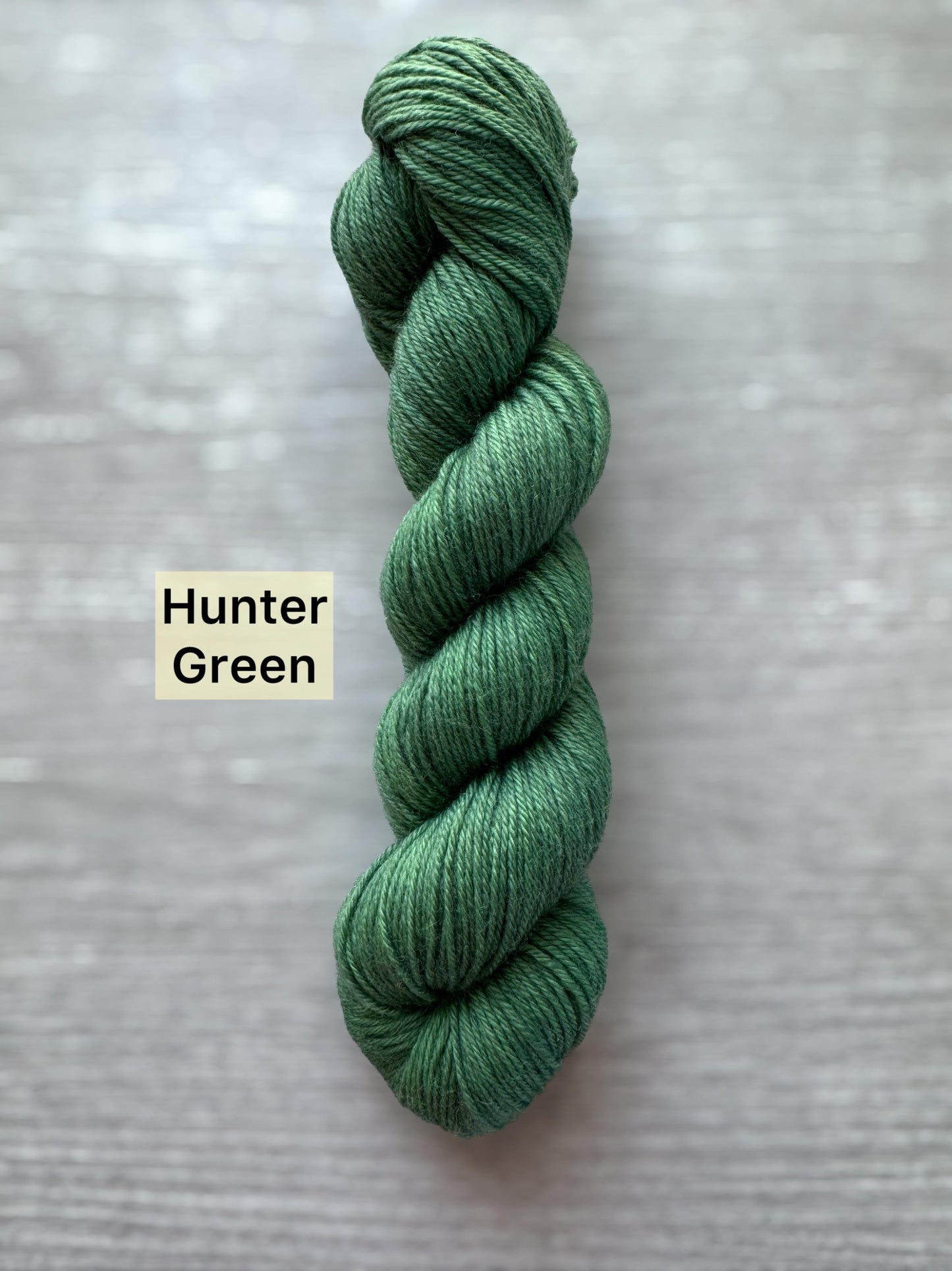 Slytherin House Hand Dyed Mini Skein Harry Potter Inspired Yarn