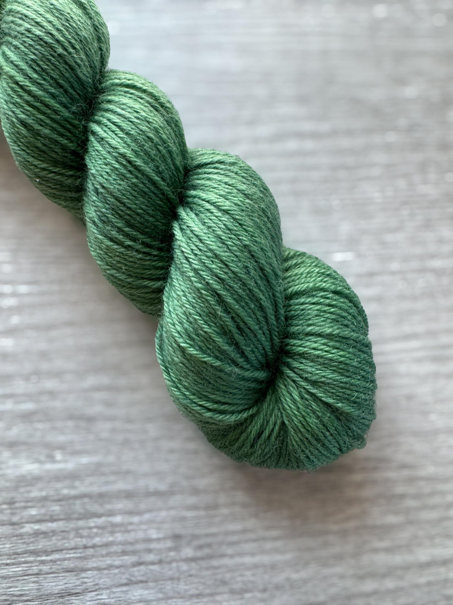 Slytherin House Hand Dyed Mini Skein Harry Potter Inspired Yarn