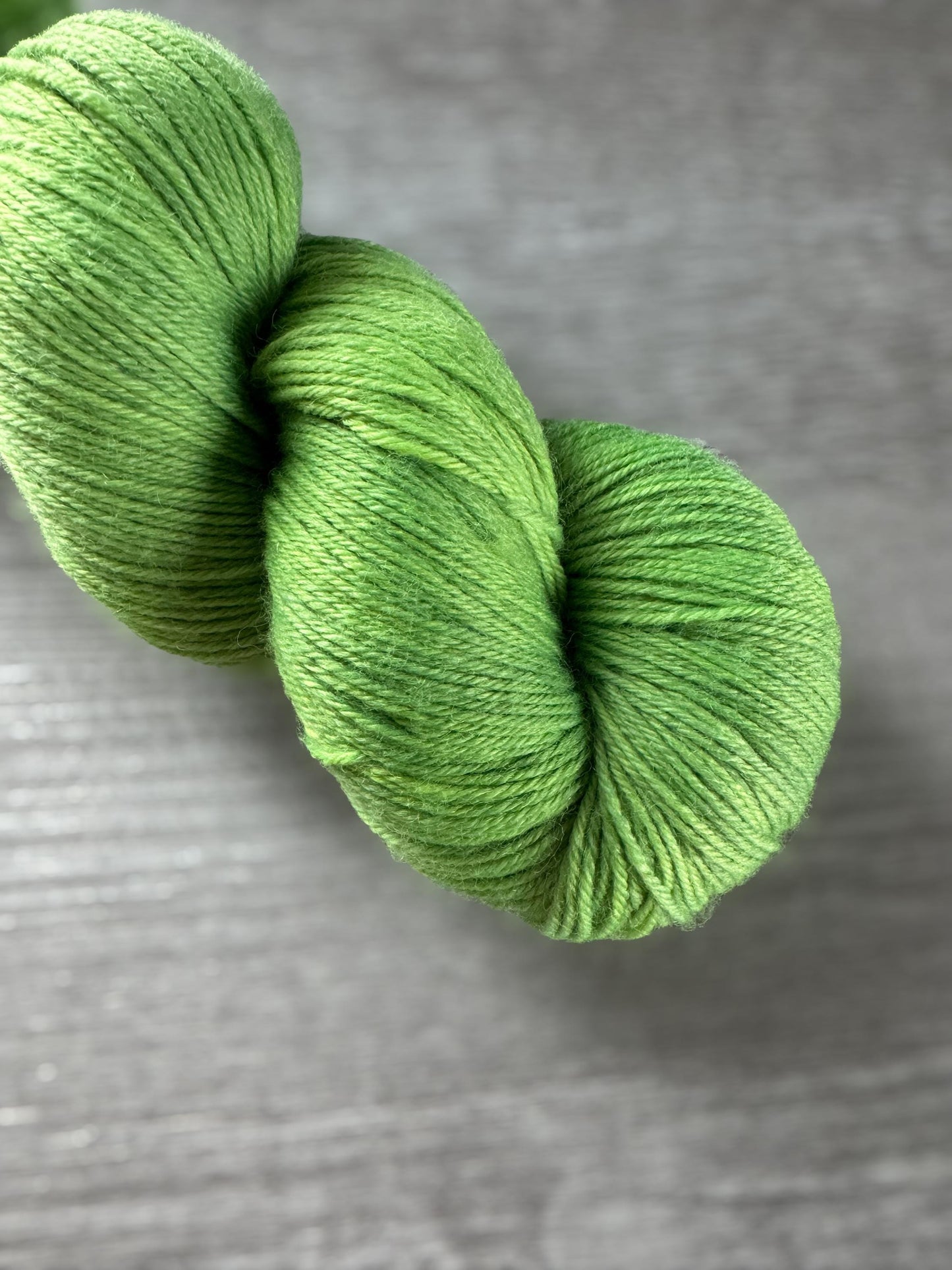 Lime Is Of The Essence Artisan Hand Dyed Merino Wool Yarn