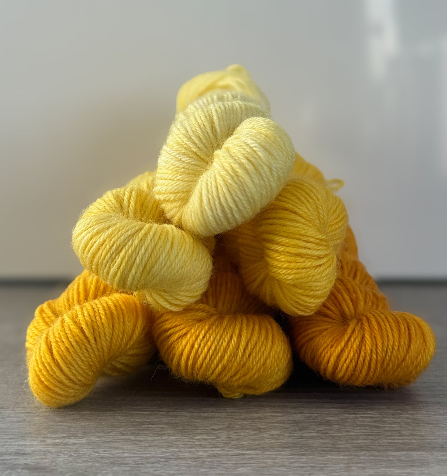 Marigold Hand Dyed Mini Heap Fade Set