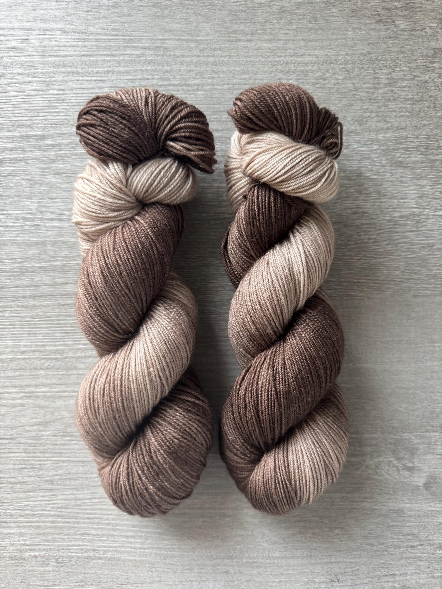 Mocaccino Artisan Ombre Hand Dyed Merino Wool Yarn