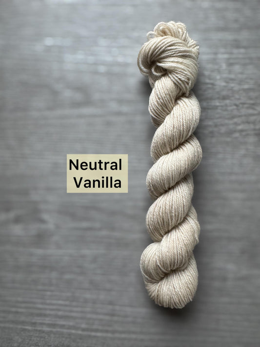 Neutral Artisan Hand Dyed Mini Skein Set
