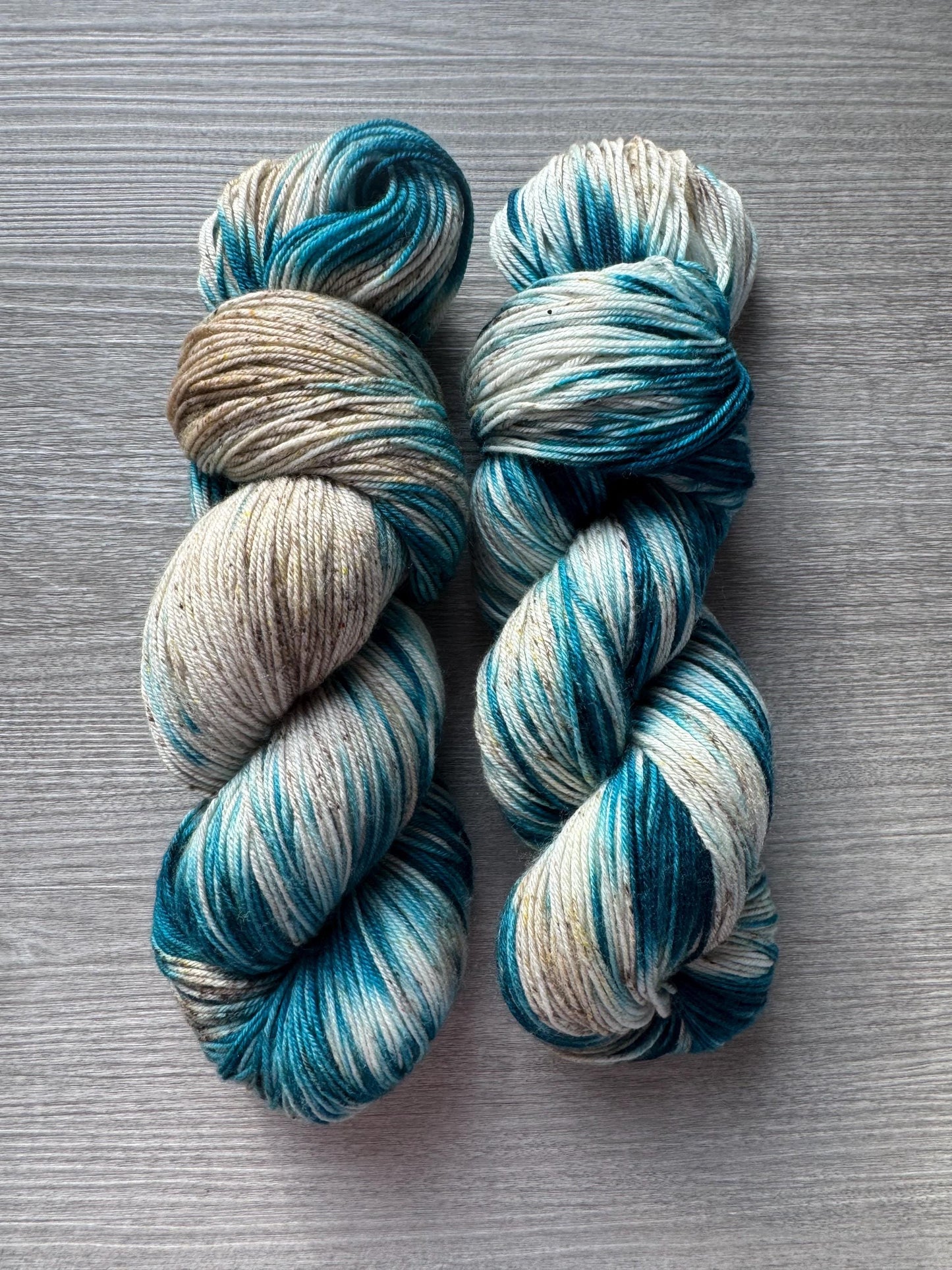 Where The Ocean Meets The Sand Artisan Hand Dyed Yarn