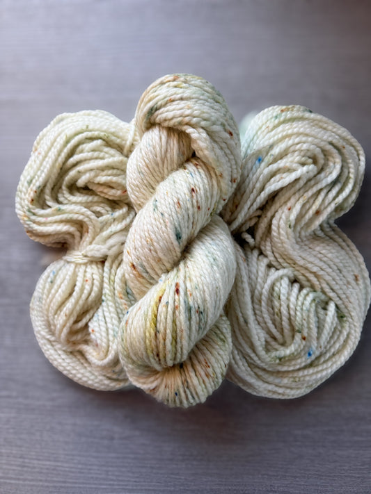 Pistachio Artisan Hand Dyed Bulky Chunky Merino Wool Yarn