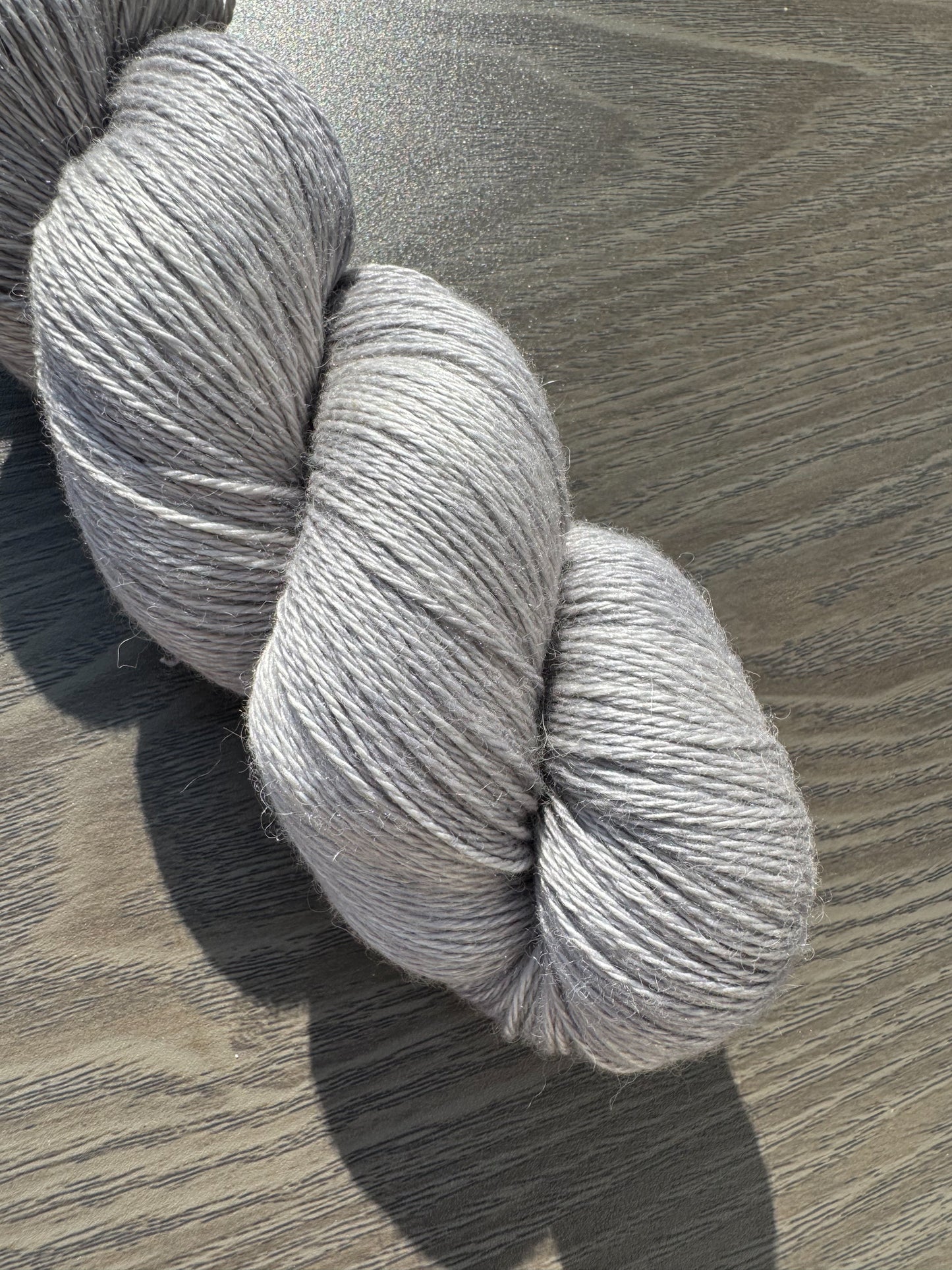 Yak and Silk Artisan Hand Dyed Fingering Weight Yarn