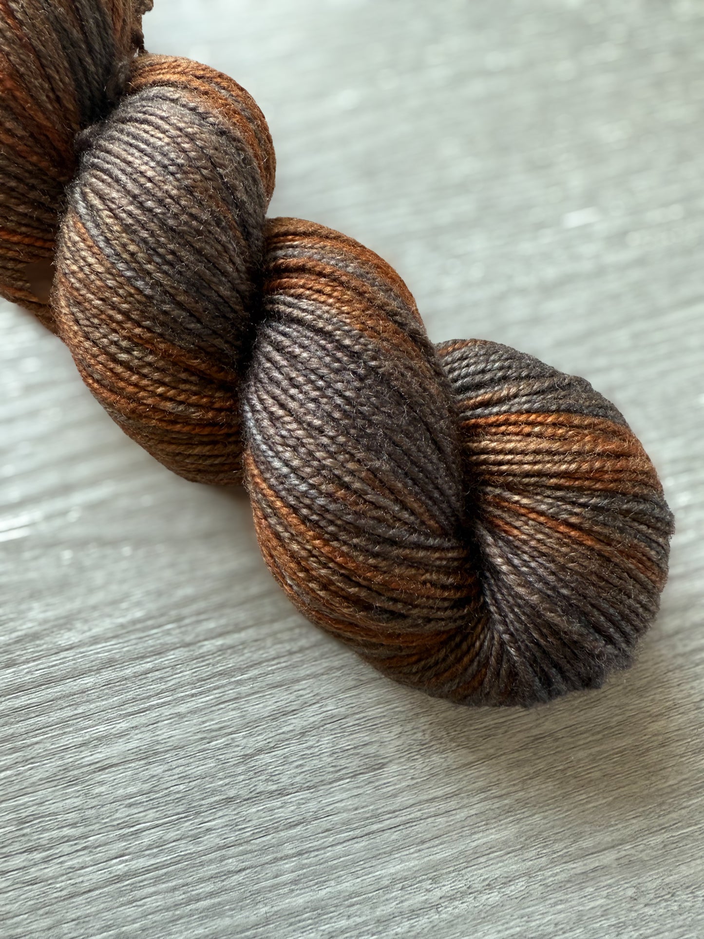 Rusty Nail Artisan Hand Dyed Merino Wool Yarn