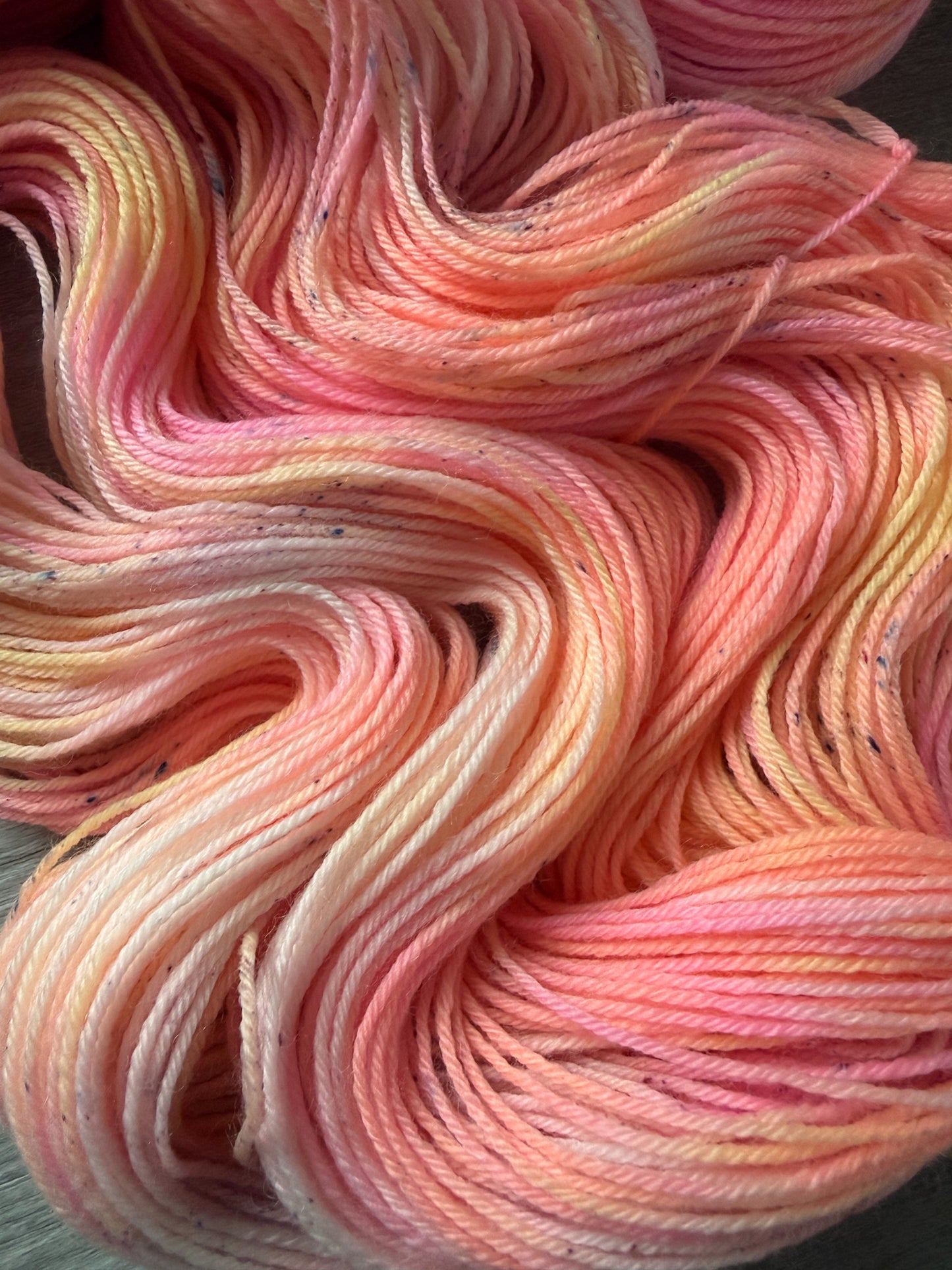 Tropical Sunset Artisan Dyed Merino Wool Yarn