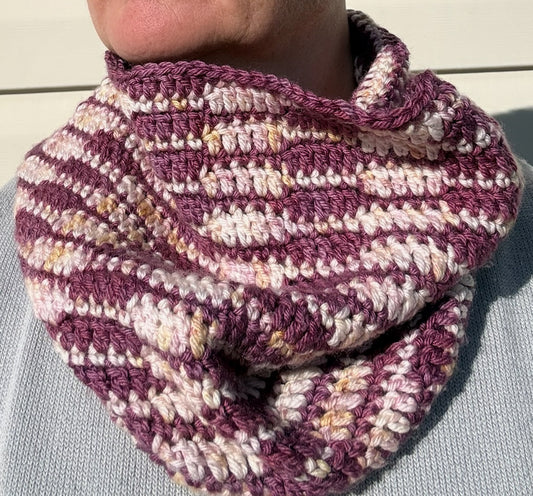 Undertow Crochet Cowl Pattern ONLY