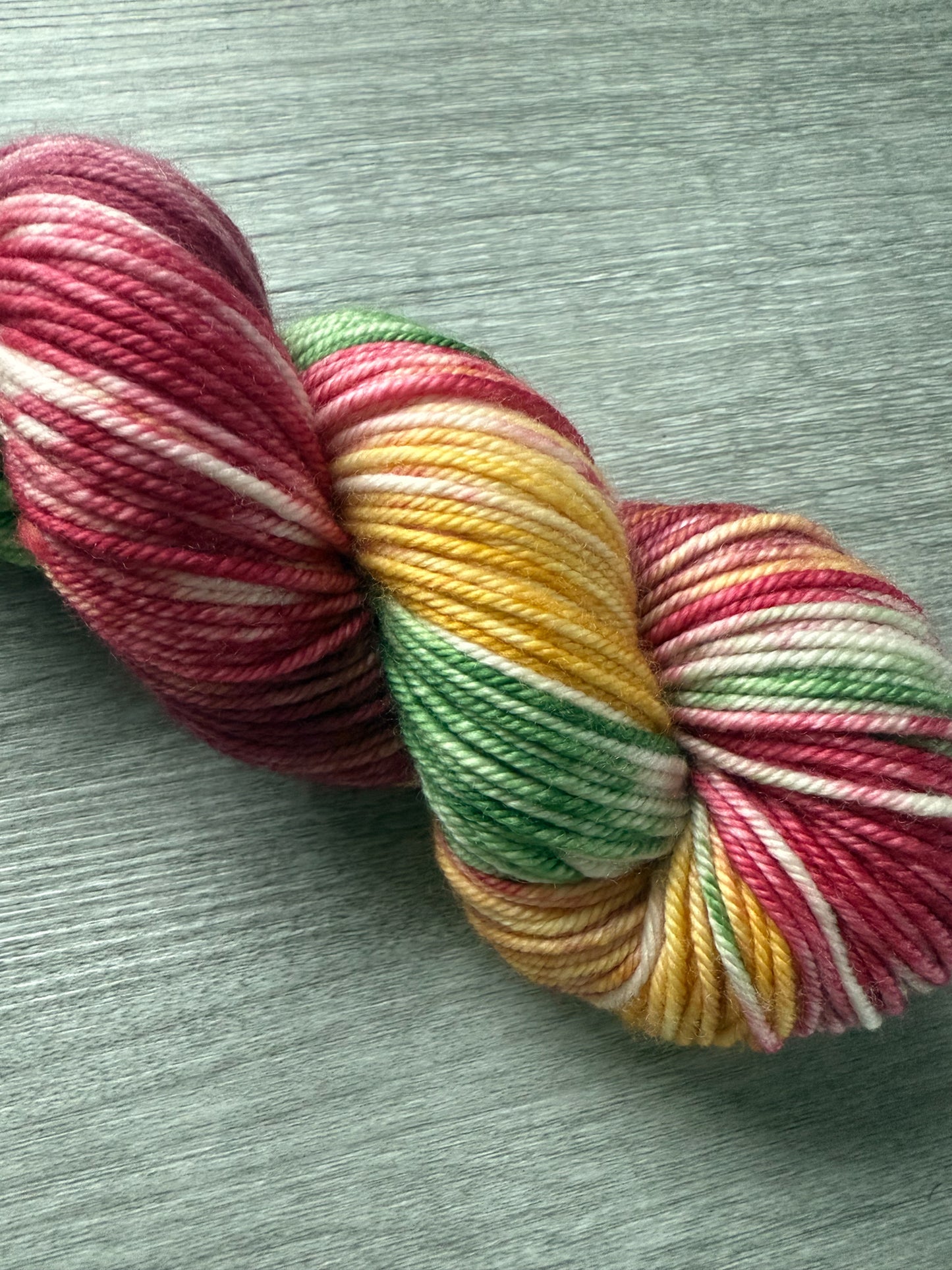 Vintage Christmas Artisan Hand Dyed Merino Wool Yarn