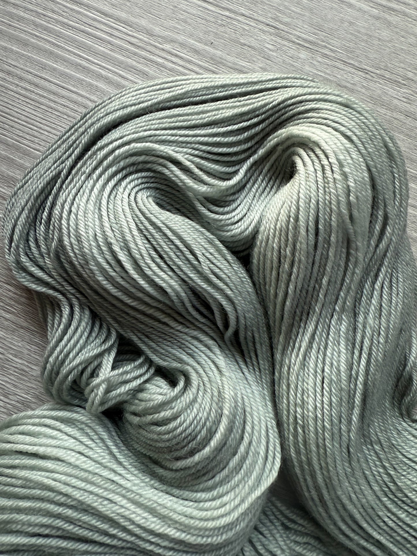 Winter Mist Artisan Hand Dyed Merino Wool Yarn