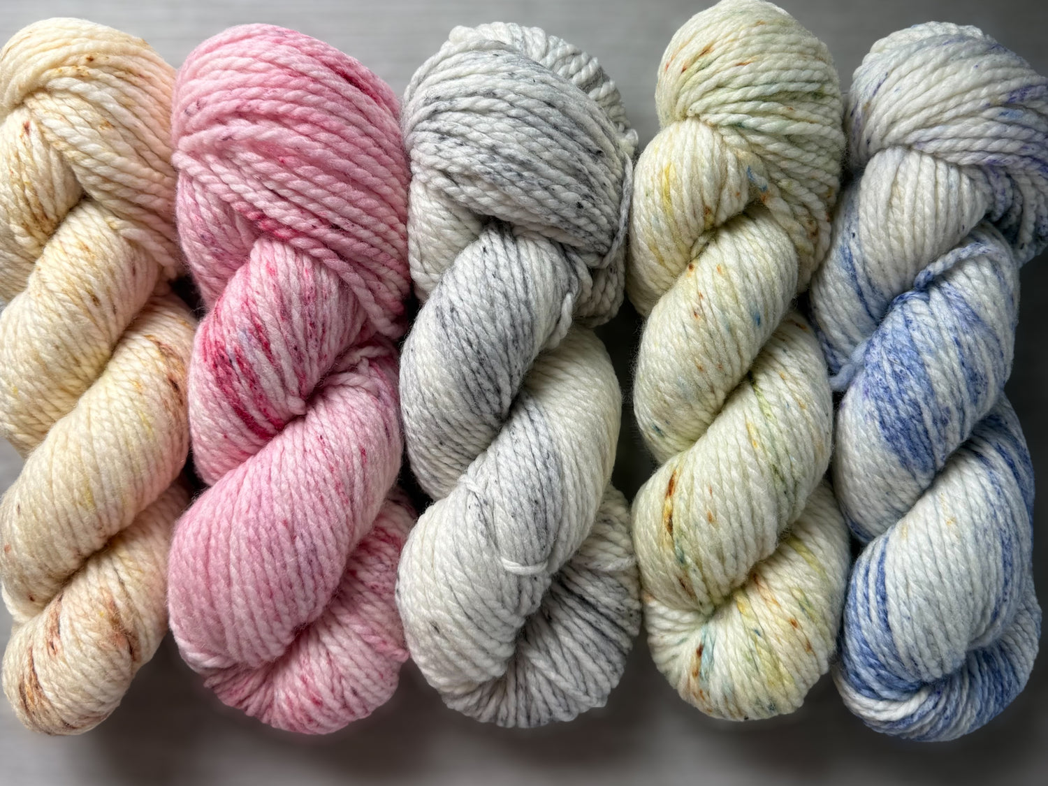 Speckled Bulky Chunky Yarn