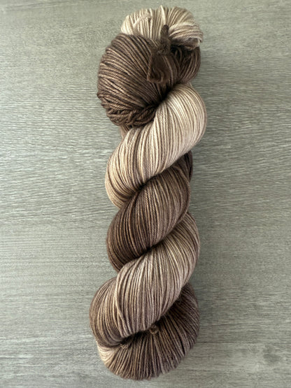 Mocaccino Artisan Hand Dyed Ombre Yarn OOAK