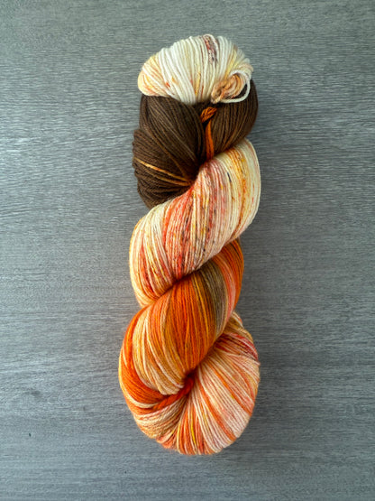 Campfire Stories Artisan Hand Dyed Yarn OOAK