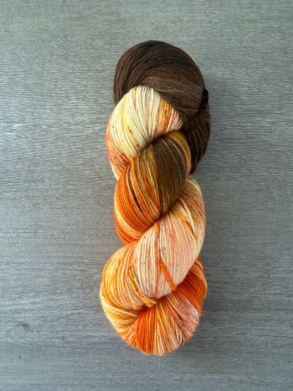 Campfire Stories Artisan Hand Dyed Yarn OOAK