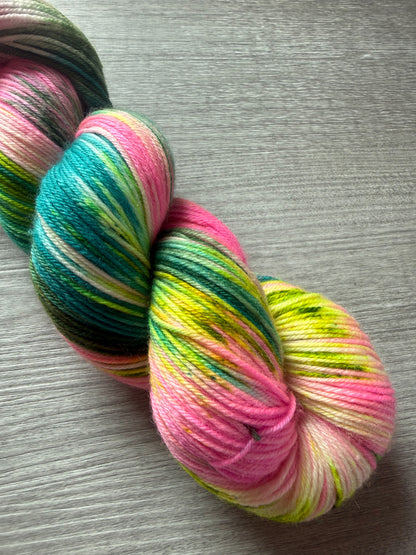 Barbie vs G.I. Joe Hand Dyed Merino Wool Yarn