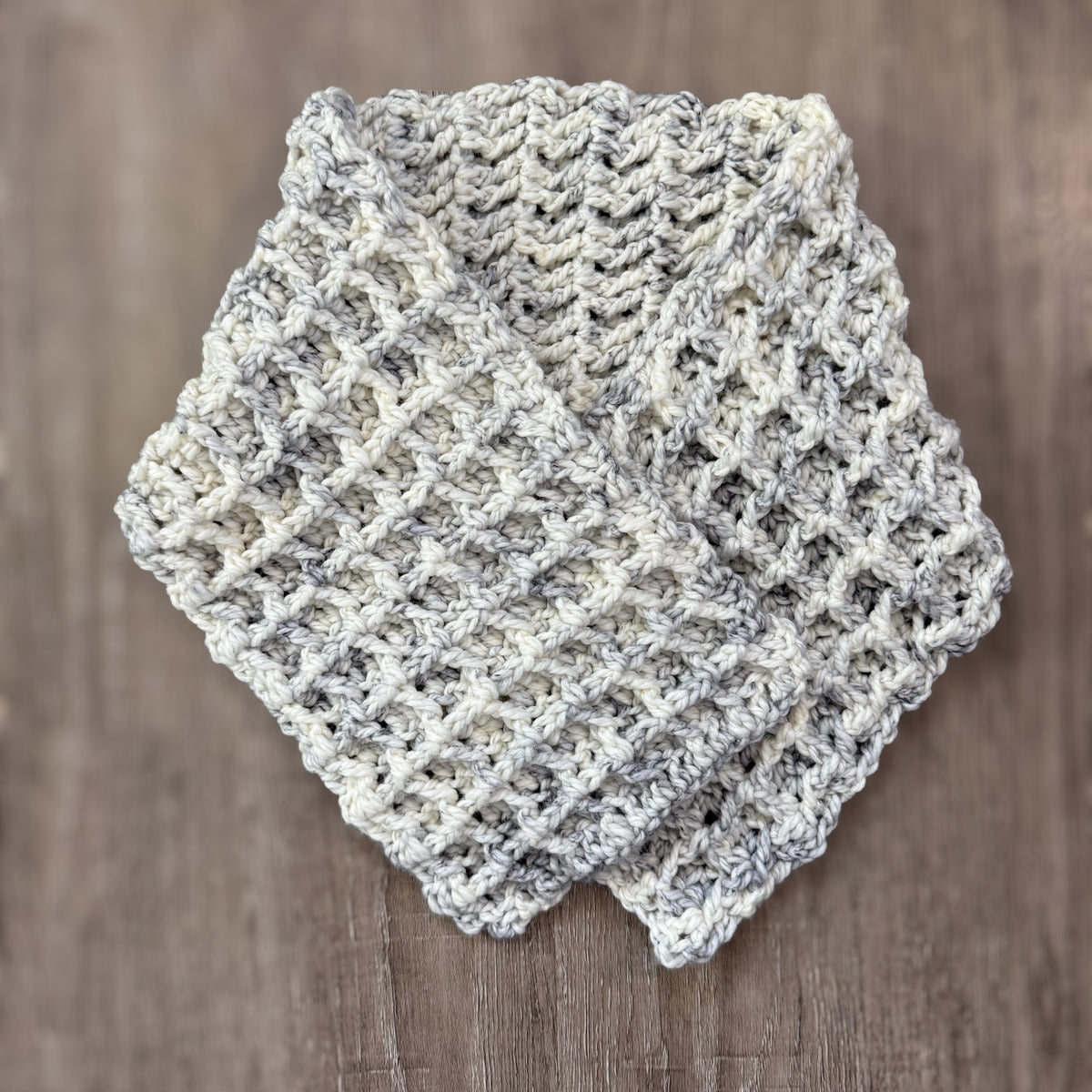 Belgian Waffle Scarf Crochet Pattern PDF