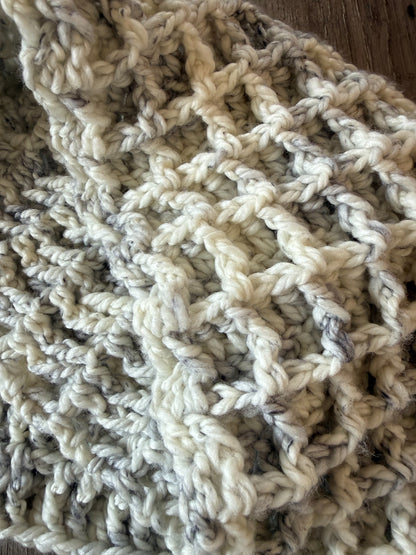 Belgian Waffle Scarf Crochet Pattern PDF