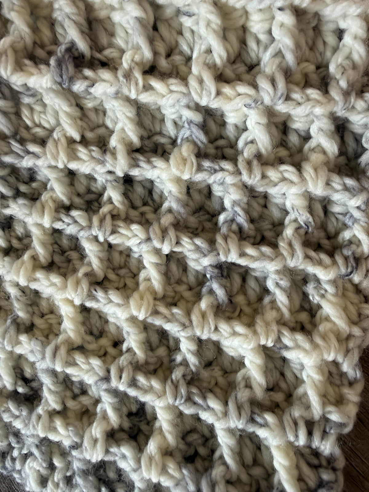 Belgian Waffle Scarf Crochet Pattern PDF