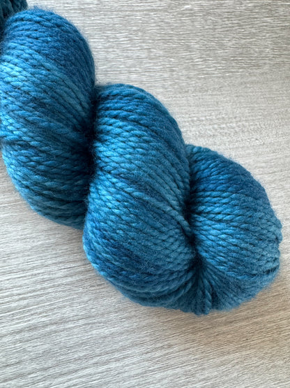 Bohemian Bluegrass Artisan Hand Dyed Merino Wool Yarn