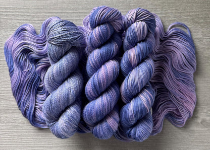 Hokey-Pokey Hydrangea Artisan Hand Dyed Merino Wool Yarn
