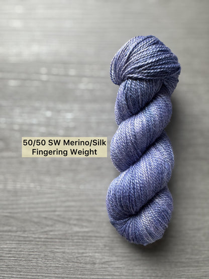 Hokey-Pokey Hydrangea Artisan Hand Dyed Merino Wool Yarn