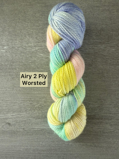 Hissy Fit Artisan Hand Dyed Merino Wool Yarn