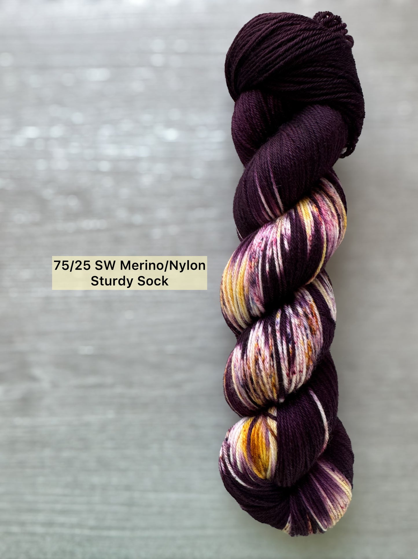 In Like Flint Corn Artisan Dyed Merino Wool Yarn