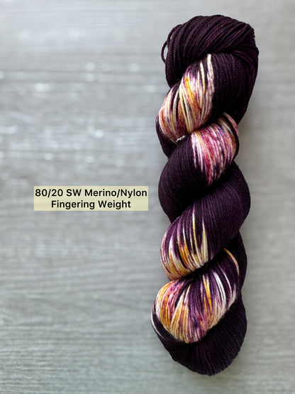 In Like Flint Corn Artisan Dyed Merino Wool Yarn