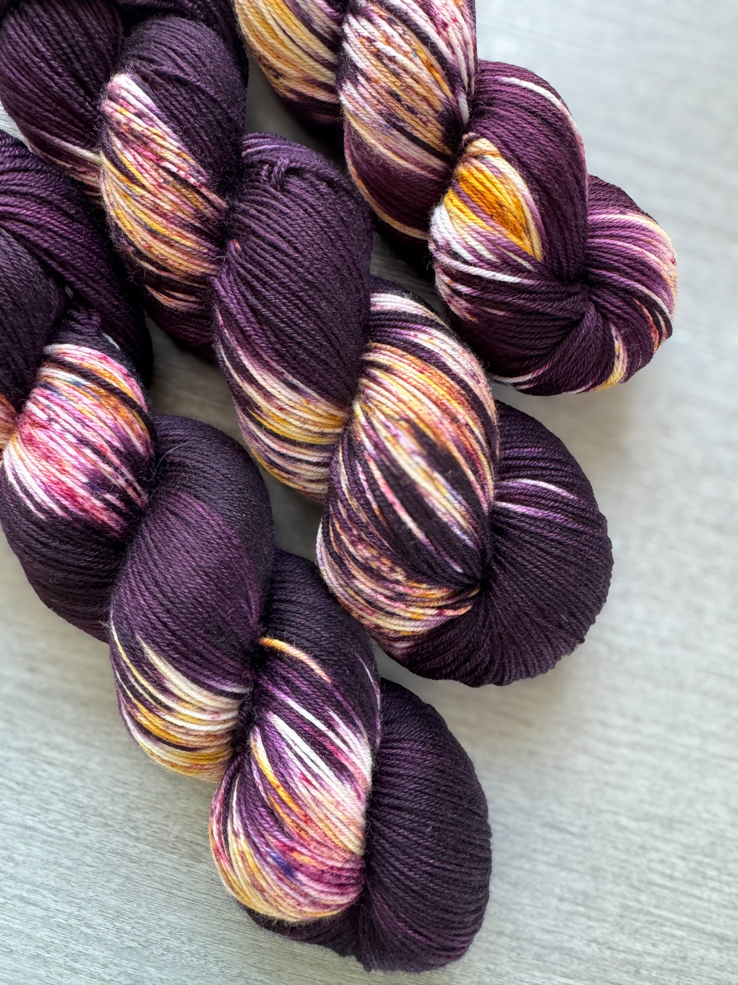 In Like Flint Corn Artisan Dyed Merino Wool Yarn