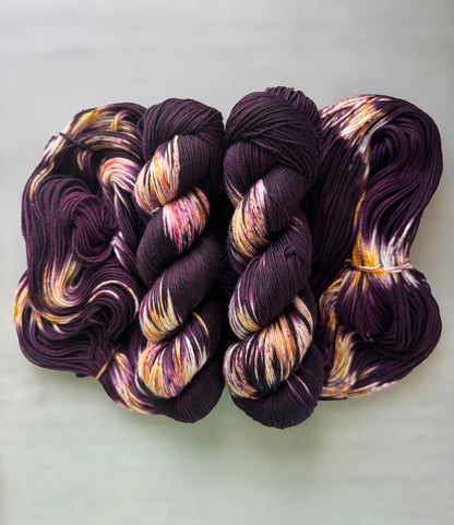 In Like Flint Corn Artisan Dyed Merino Wool Yarn