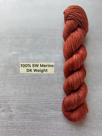 Memories Of Moab Artisan Hand Dyed Merino Wool Yarn