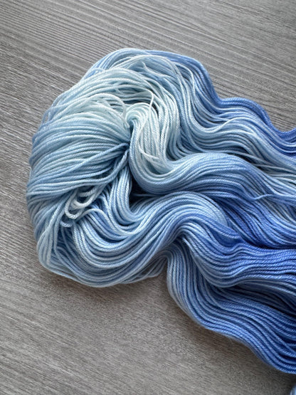 Once In A Blue Moon Wisteria Artisan Ombre Hand Dyed Yarn
