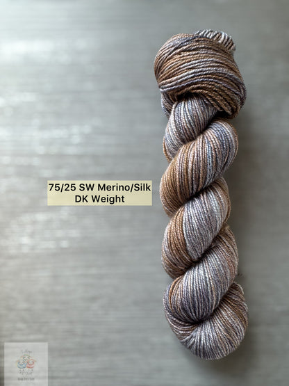 Seattle Coast Artisan Hand Dyed Merino Wool Yarn