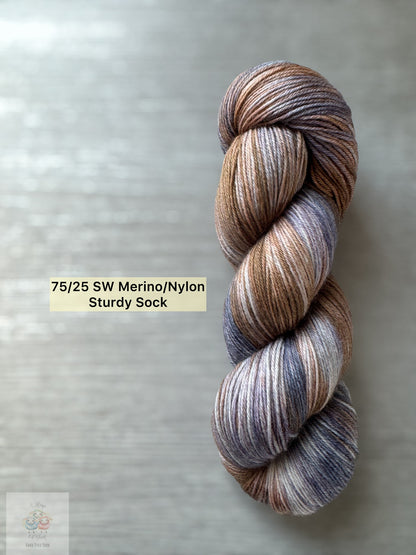 Seattle Coast Artisan Hand Dyed Merino Wool Yarn